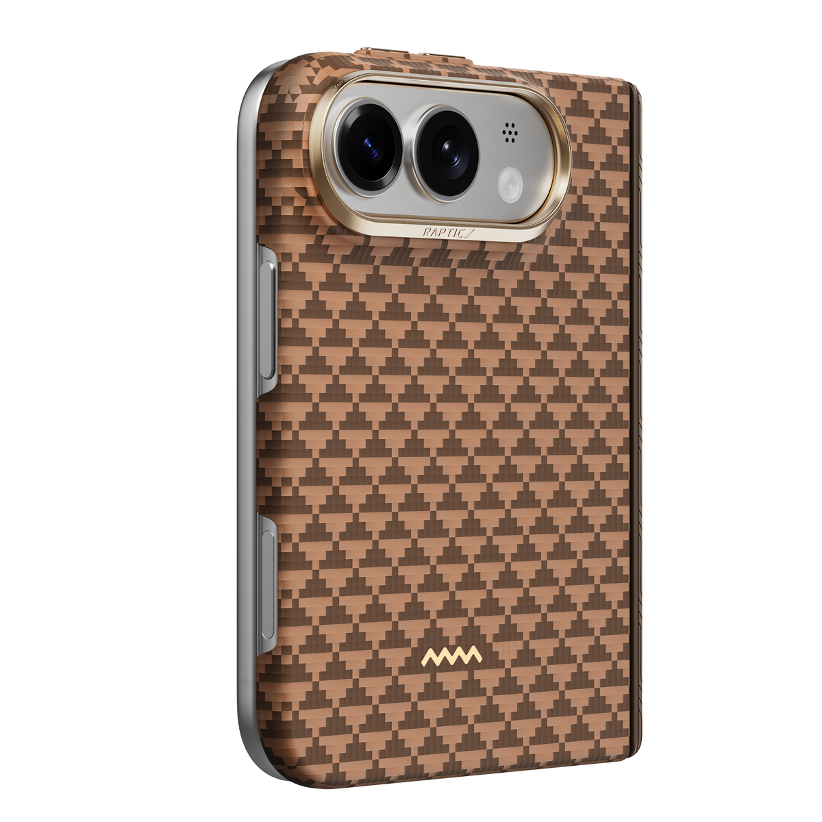 Raptic Aramid Skin Humble Brown for iPhone Duo