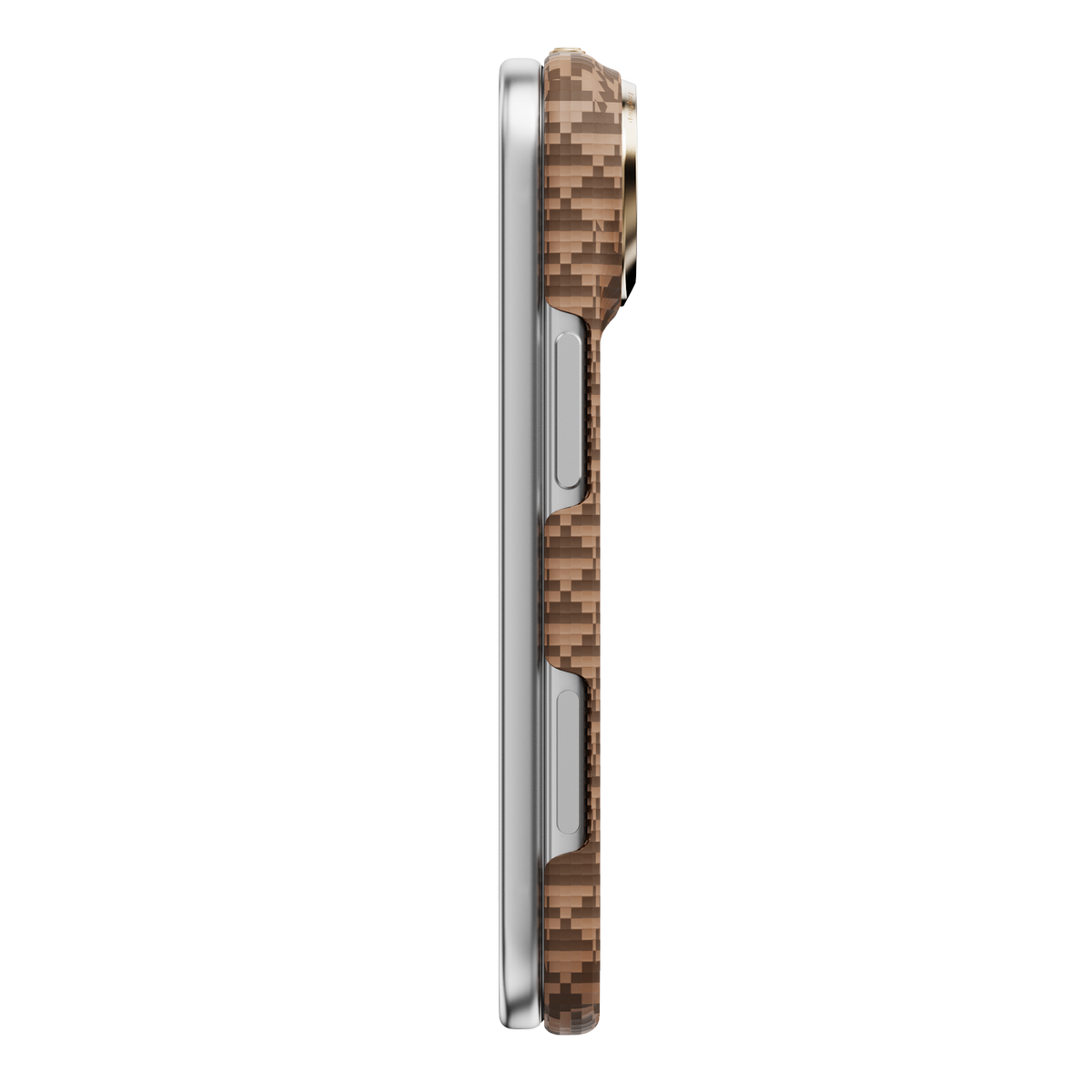 Raptic Aramid Skin Humble Brown for iPhone Duo