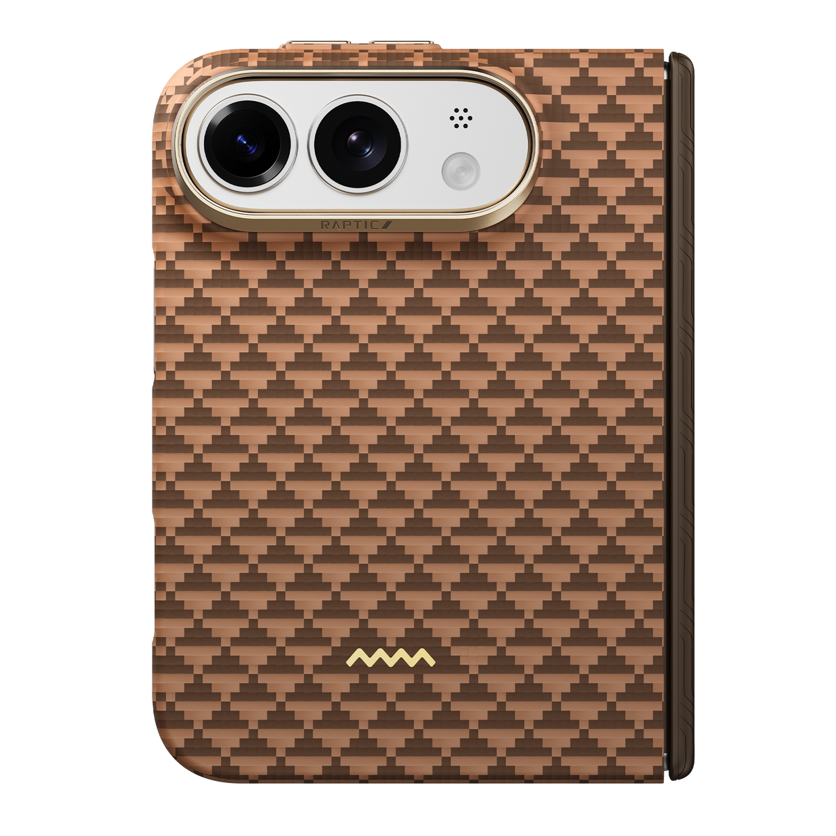Raptic Aramid Skin Humble Brown for iPhone Duo