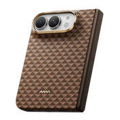 Raptic Aramid Skin Humble Brown for iPhone Duo