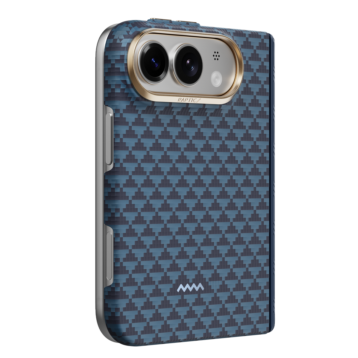 Raptic Aramid Skin Profound Blue for iPhone Duo