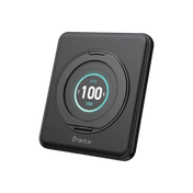 BMX SolidSafe™ DUO 5K Qi2 Power Bank - Black