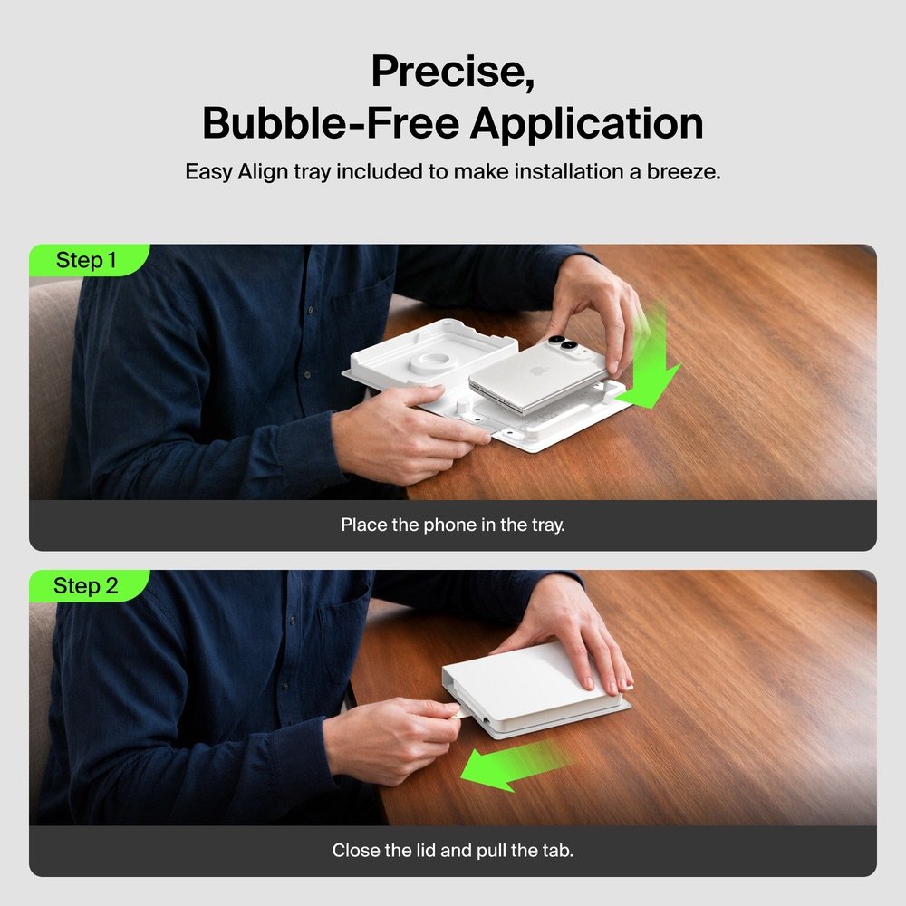 Belkin Titan SmartShield Front Screen Protector  för iPhone Duo (exkl montering)