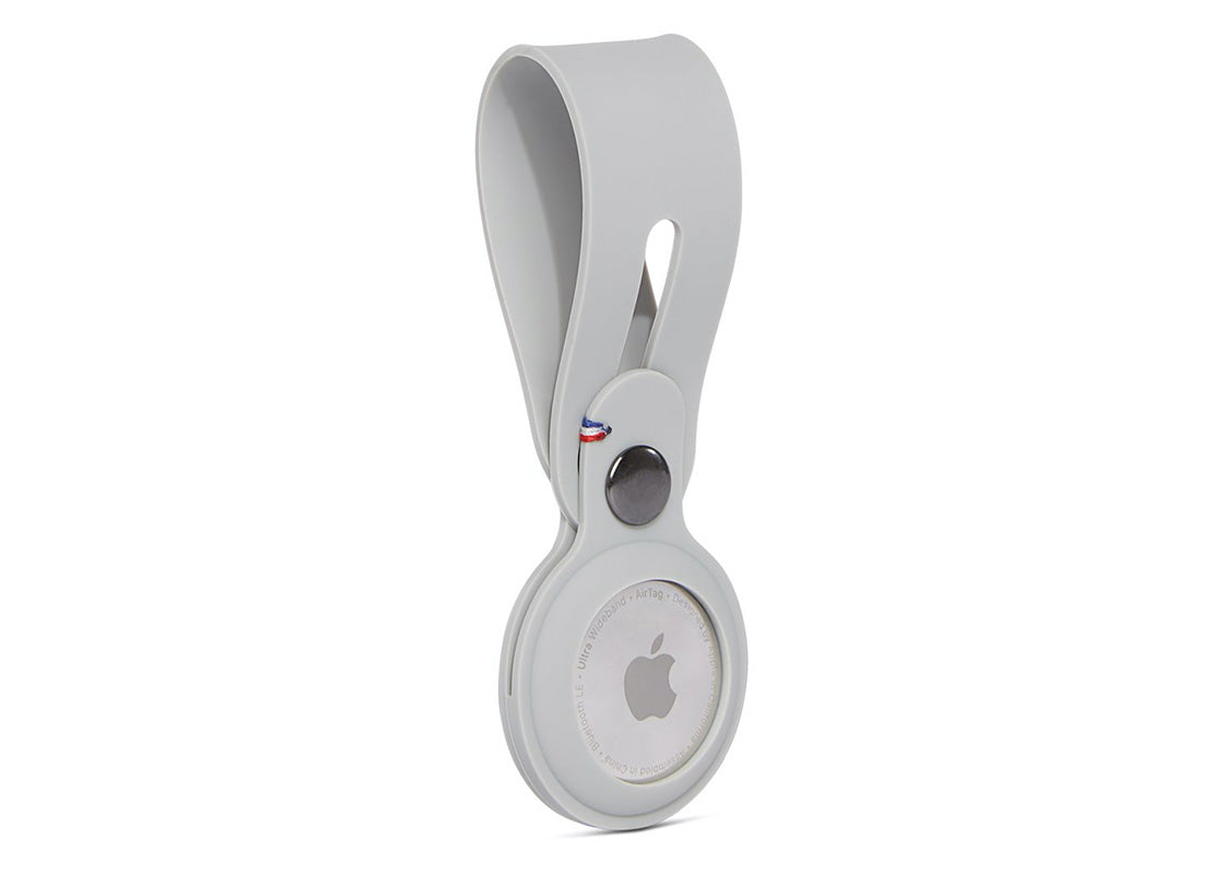 Decoded Silikonloop AirTag - Ljusgrå