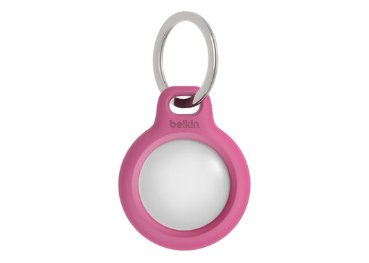 Belkin Secure Holder med nyckelring till AirTag - Rosa