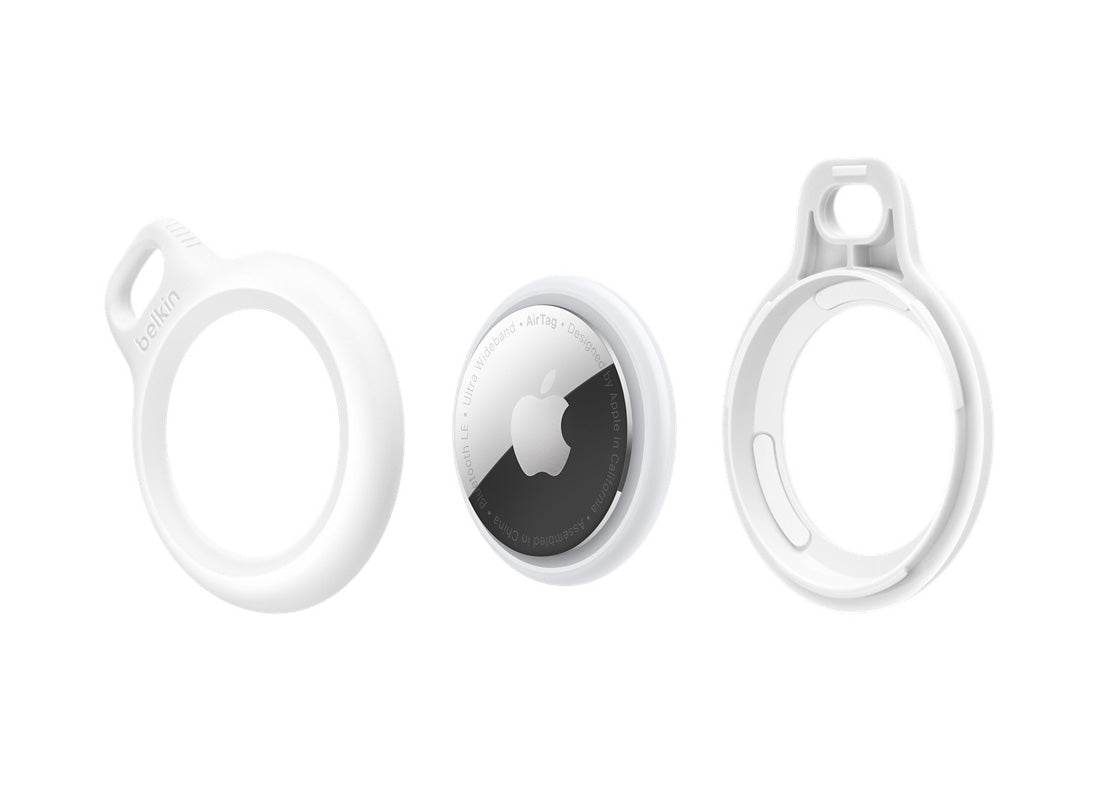 Belkin Secure Holder med rem till AirTag - Vit