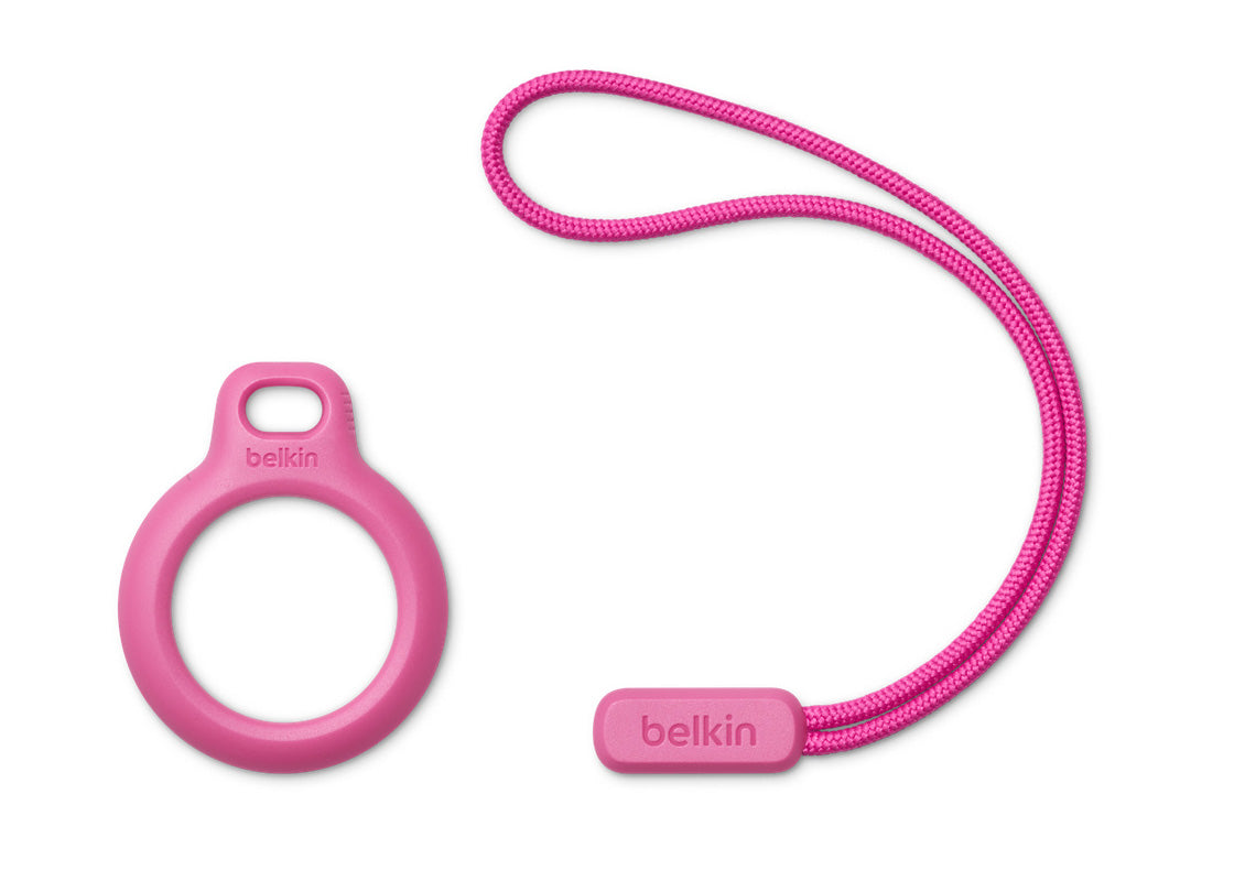 Belkin Secure Holder med rem till AirTag - Rosa