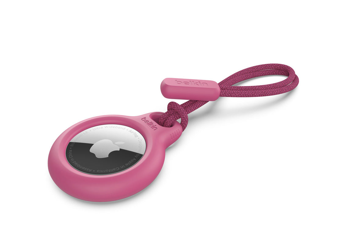 Belkin Secure Holder med rem till AirTag - Rosa