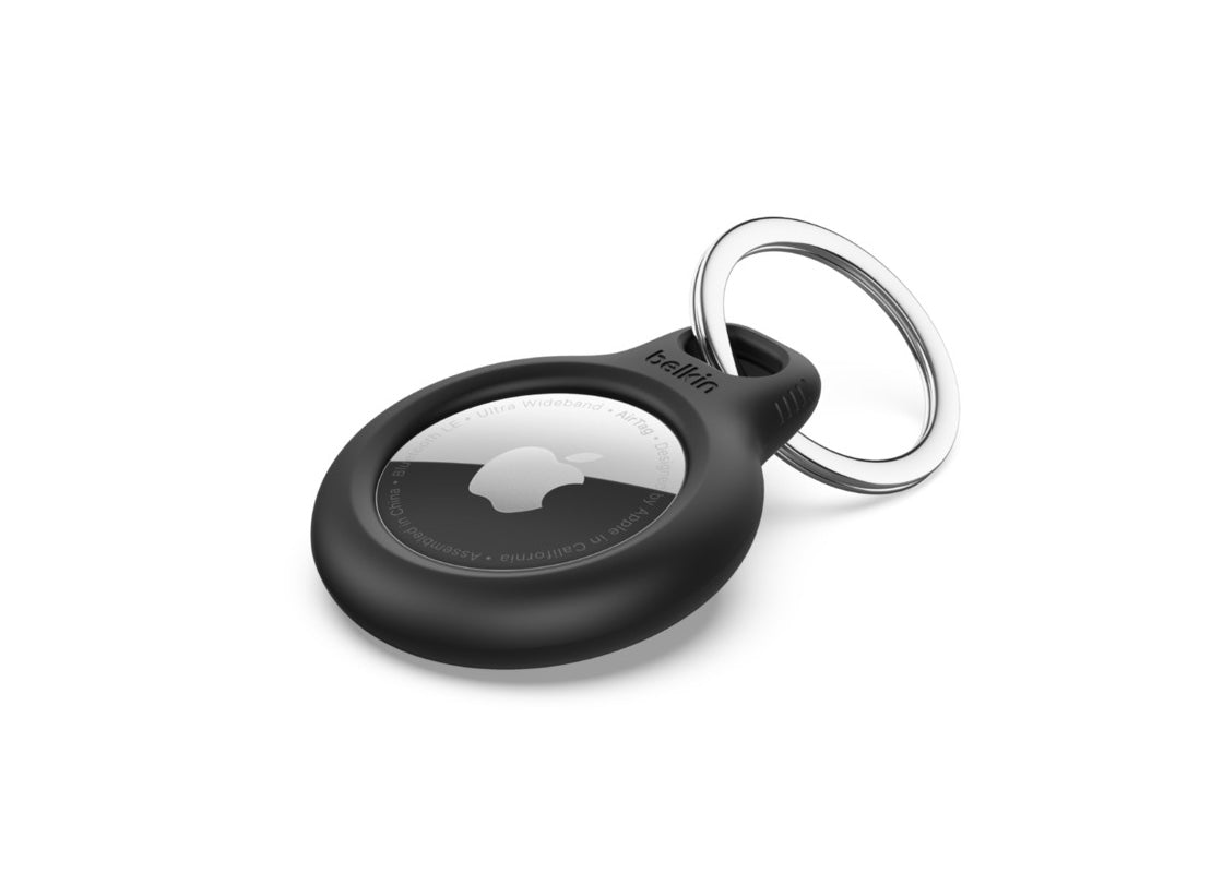 Belkin Secure Holder med nyckelring till AirTag - Svart