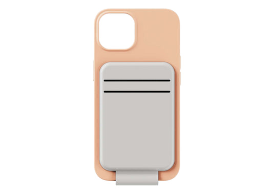 Native Union Card Holder för Clic Case - Ljusgrå