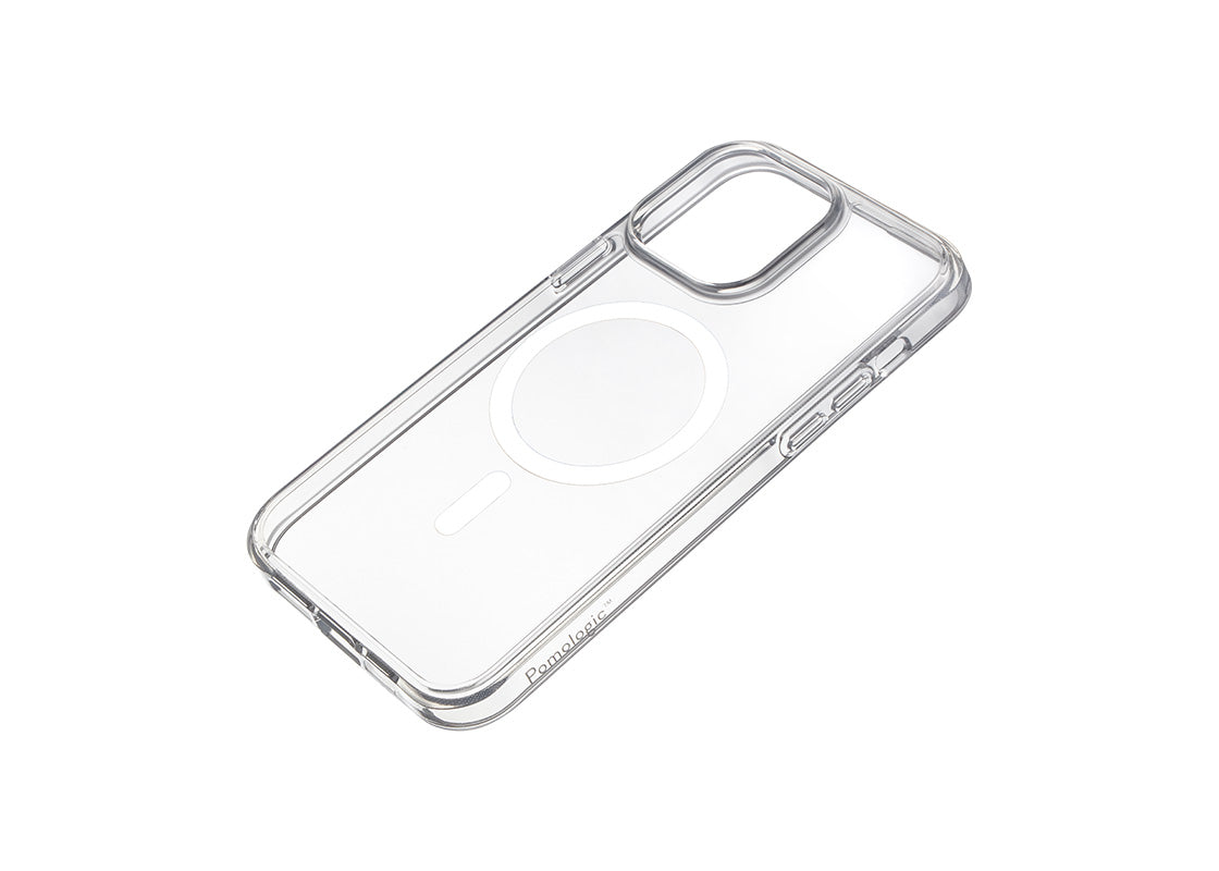 Pomologic CoverCase Rugged Magnetic Clear för iPhone 14 Pro Max