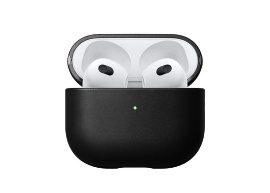 Nomad Horween Läderfodral AirPods (3e Gen) - Svart