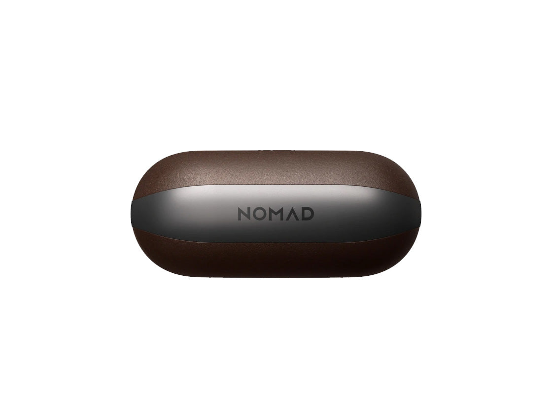 Nomad Horween Läderfodral AirPods (3e Gen) - Brun
