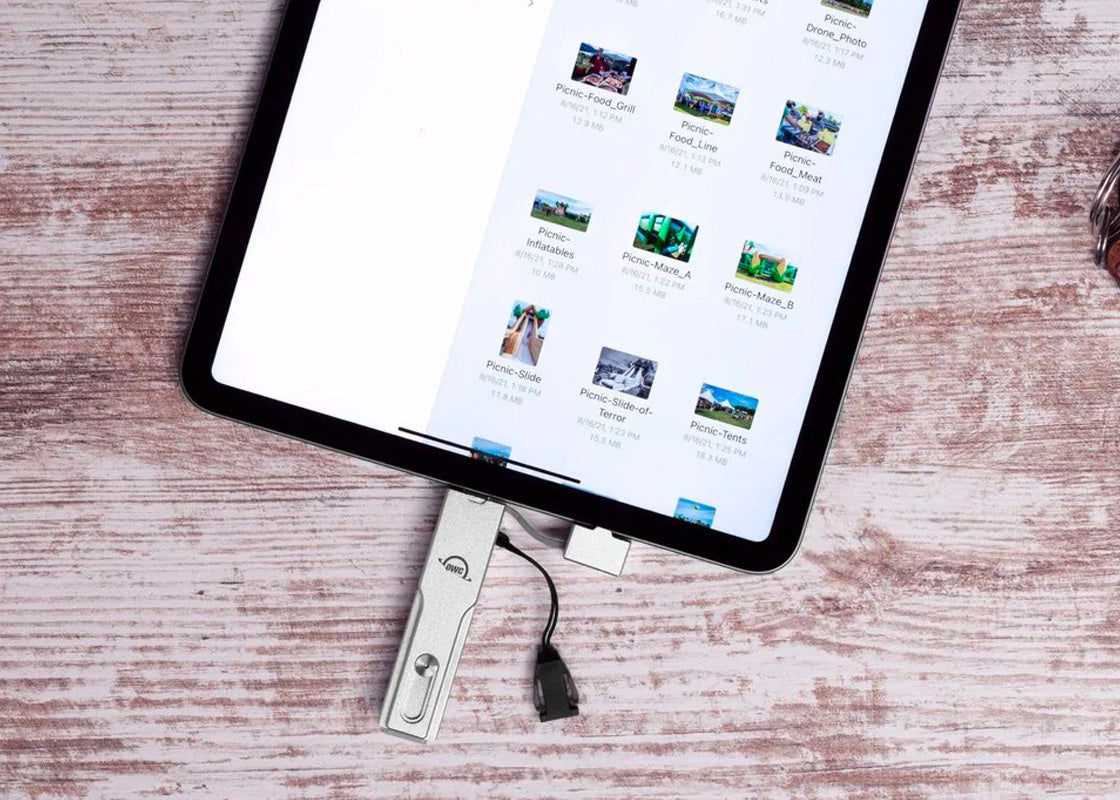 OWC Envoy Pro mini 500GB SSD with lanyard
