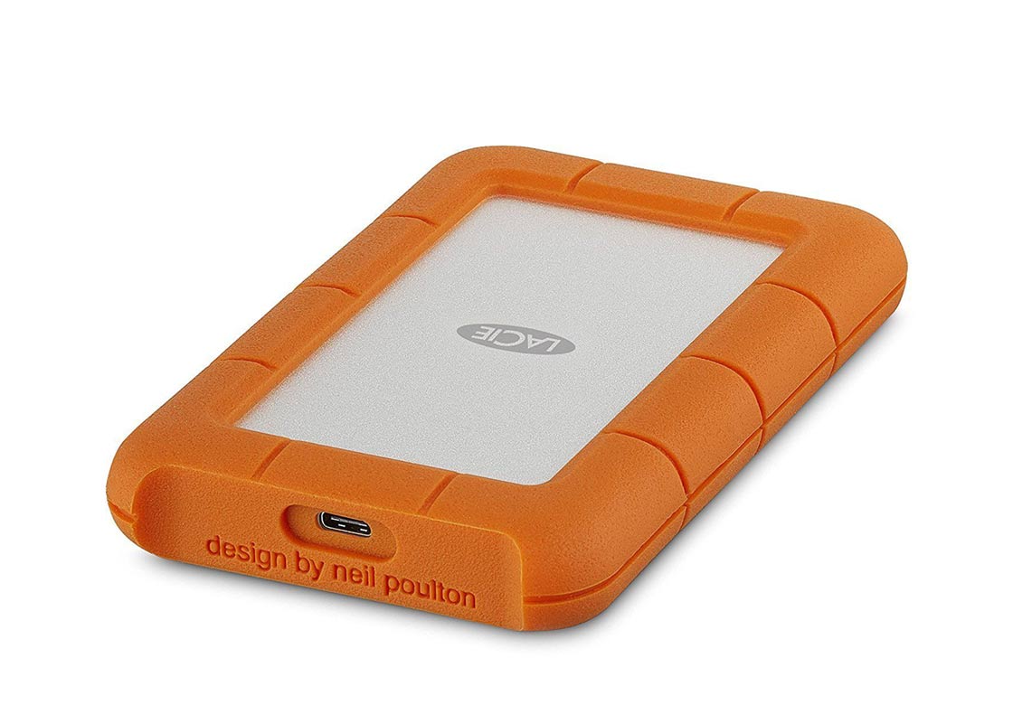 LaCie Rugged Mobile Drive USB-C - 2TB