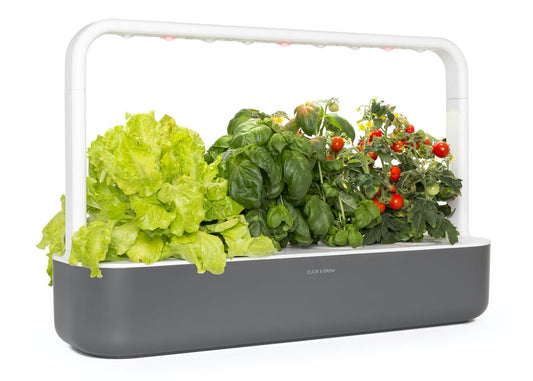 Click And Grow Smart Garden 9 Start Kit - Mörkgrå