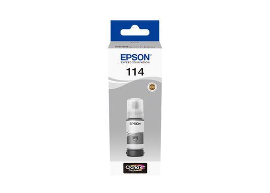 Epson 114 EcoTank Ink Bottle - Grå