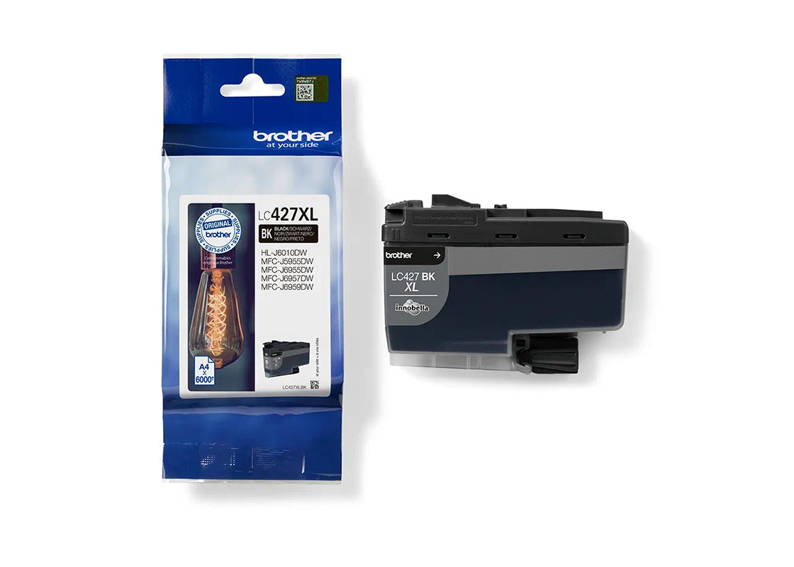 Brother LC427XLBK-bläckpatron - svart