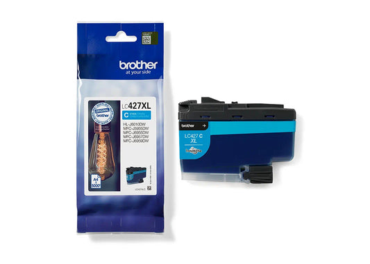 Brother LC427XLC-bläckpatron - cyan