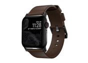 Nomad Modern Band 38/40mm - Black Hardware/Rustic Brown Leather