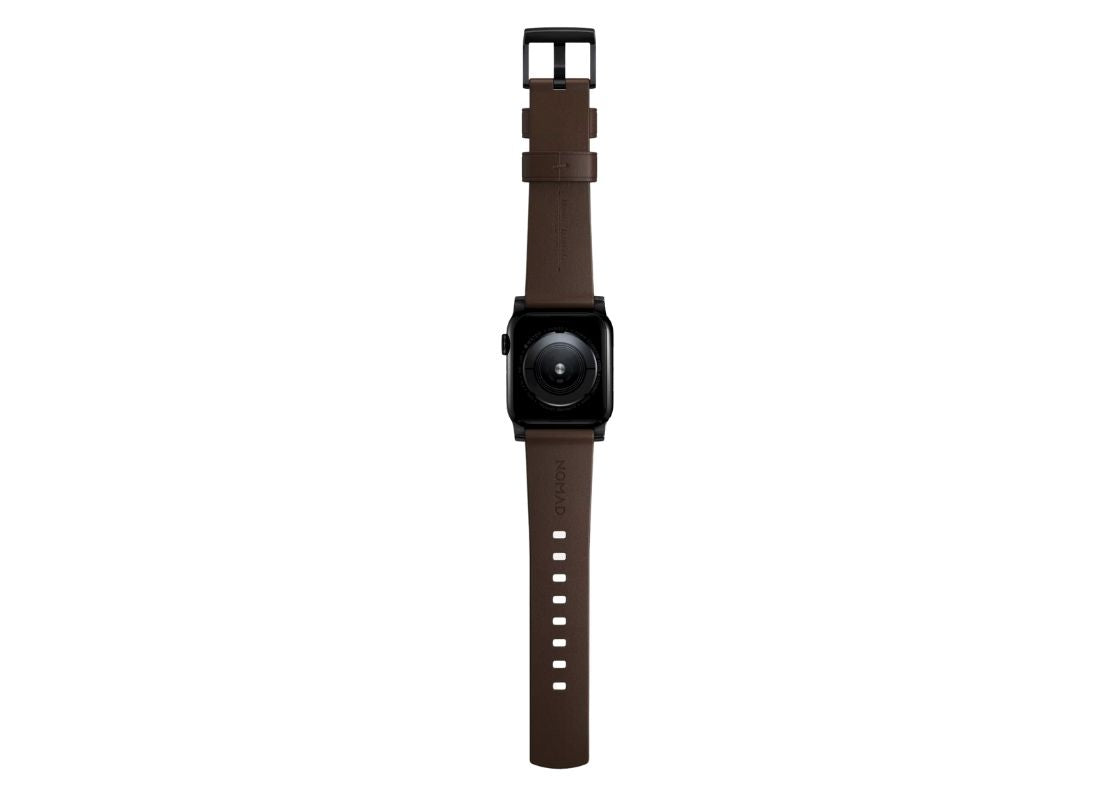 Nomad Modern Band 38/40mm - Black Hardware/Rustic Brown Leather