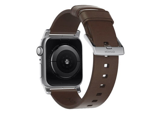 Nomad Modern Band 41mm - Brun/Silver
