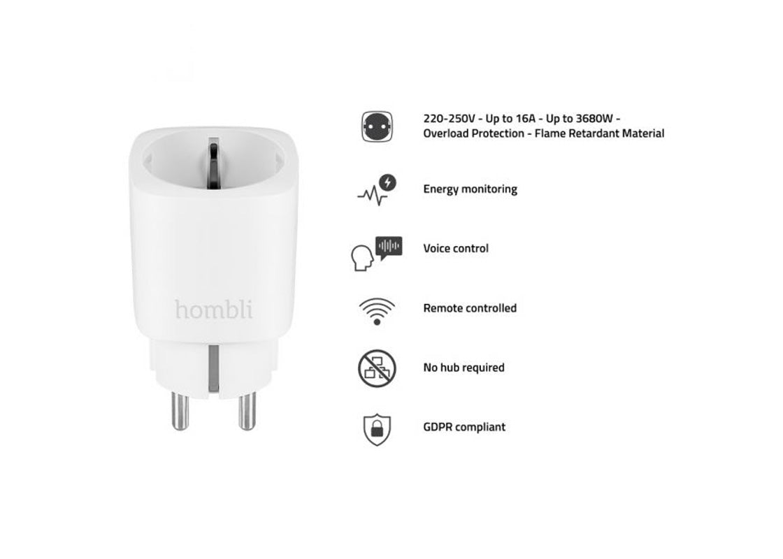 Hombli Smart Socket - Vit