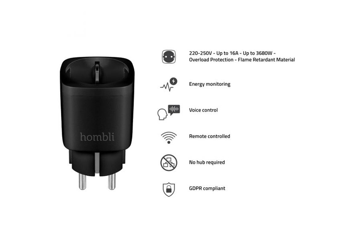 Hombli Smart Socket - Black