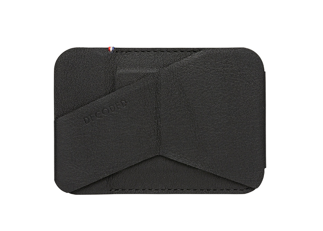 Decoded MagSafe Card/Stand Sleeve V2 - Svart