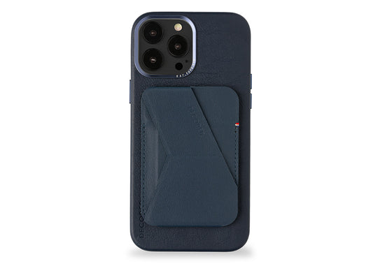 Decoded MagSafe Card/Stand Sleeve V2 - Marinblå