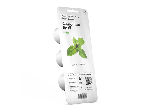 Click and Grow Smart Garden Refill 3-pack - Kanelbasilika