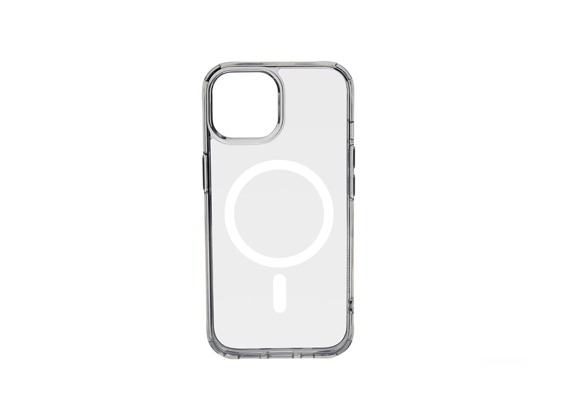 Pomologic Covercase Rugged Magsafe för iPhone 15  Plus - Transparent
