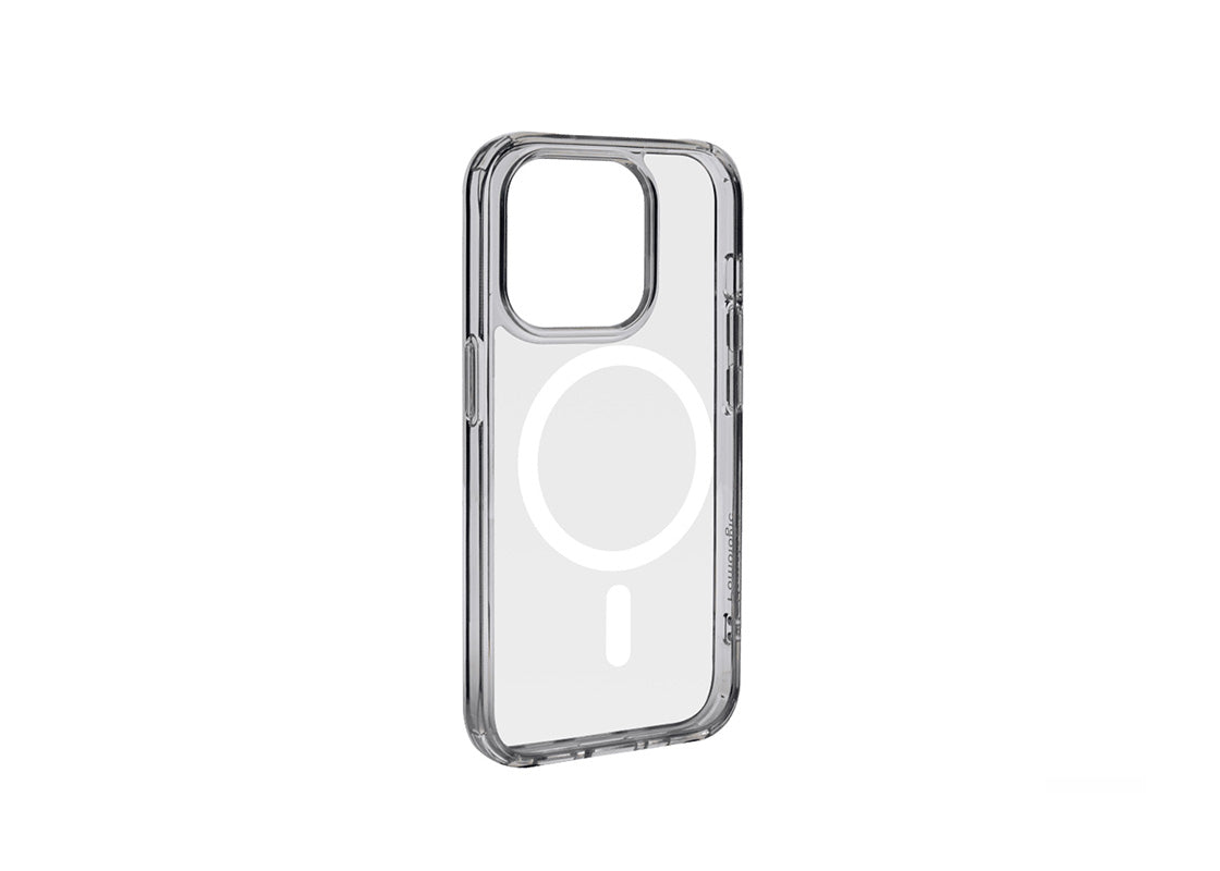 Pomologic Covercase Rugged Magsafe för iPhone 15 Pro - Transparent