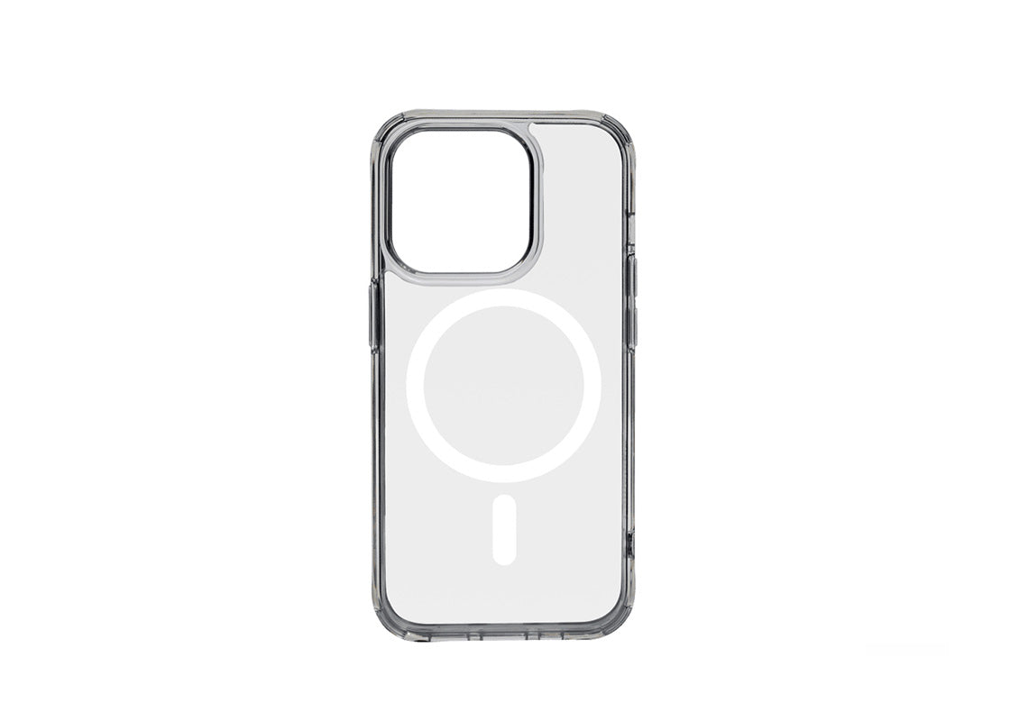 Pomologic Covercase Rugged Magsafe för iPhone 15 Pro Max - Transparent