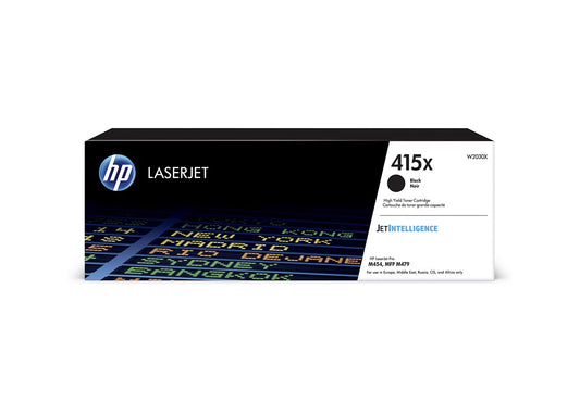 HP 415X LaserJet-tonerkassett - svart