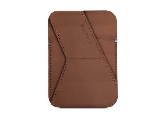 Decoded MagSafe Card/Stand Sleeve V2 - Tan