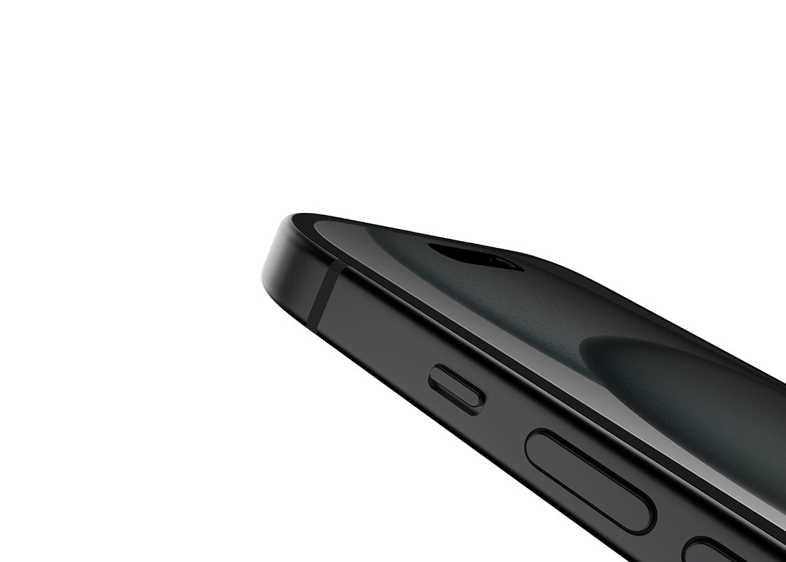 Belkin ScreenForce Pro Privacy för iPhone 15 (inkl montering)