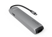 Epico USB-C Hub Slim with 8K/120Hz HDMI & Ethernet - Space Gray