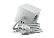 Avolt Square 1 med 30W Dual USB-C 1,8m - Gotland Gray