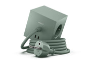 Avolt Square 1 med 30W Dual USB-C 1,8m - Oak Green