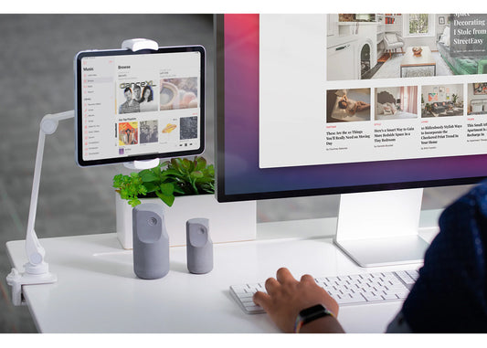 Twelve South HoverBar Duo Snap för iPad - Vit