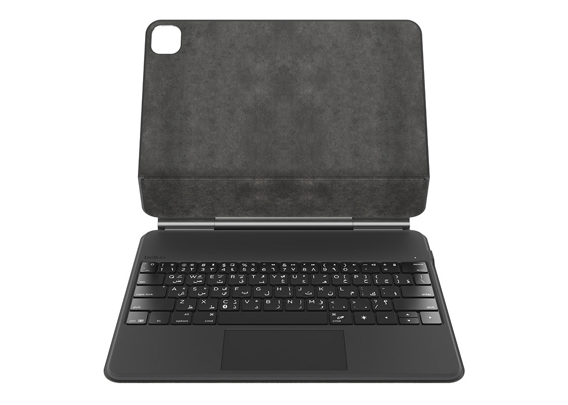 Belkin Magnetic Folio Tangentbord för iPad Air 13-tum (M2/M3/M4) iPad Pro 12,9-tum (3e, 4e, 5e, 6e Gen)