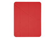 Pomologic Fold Case Clear for iPad Air 11-tum (M3) - Röd