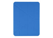 Pomologic Fold Case Clear for iPad Air 13-tum (M2) - Blå