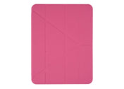Pomologic Fold Case Clear for iPad Air 13-tum (M2) - Rosa