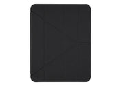 Pomologic Fold Case Clear for iPad 10,9-tum (A16/10e Gen) - Svart