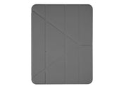 Pomologic Fold Case Clear for iPad 10,9-tum (A16/10e Gen) - Grå