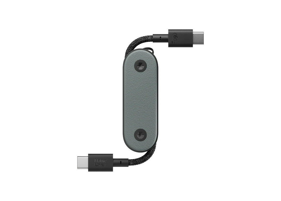Native Union Pocket Cable USB-C to USB-C - Slate Green