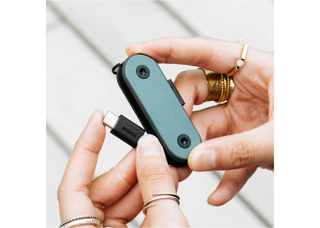Native Union Pocket Cable USB-C to USB-C - Slate Green