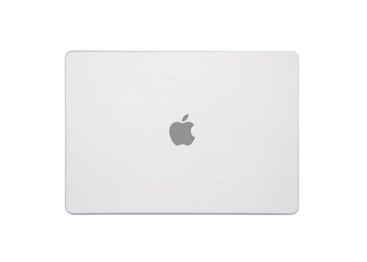 Pomologic HardShell för Macbook Air 13" M2/M3 - Frosted Clear